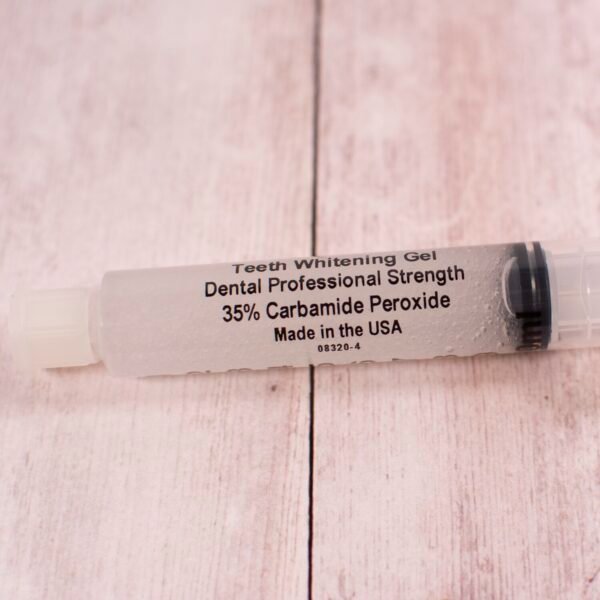 Syringe of Teeth Whitening Gel 3cc or 10cc & 22%, 35% or 44% Carbamide Peroxide - Image 2