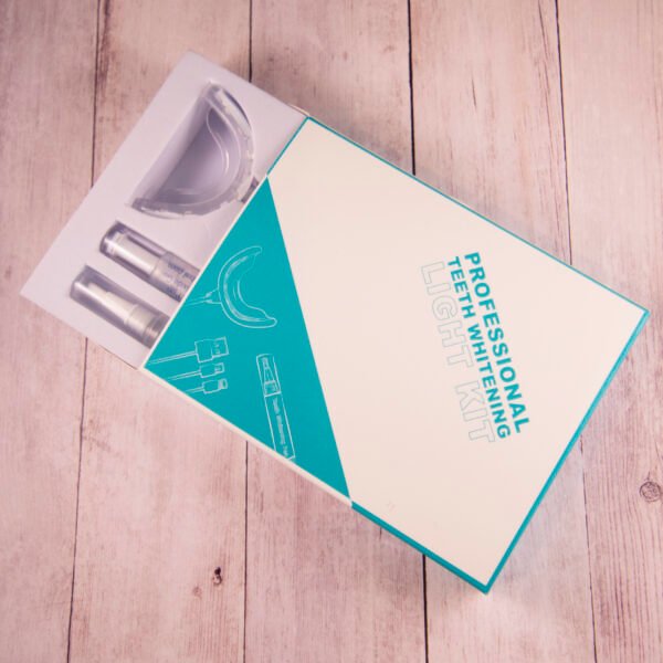 Teeth Whitening Kit with 2 pens and iLed Light