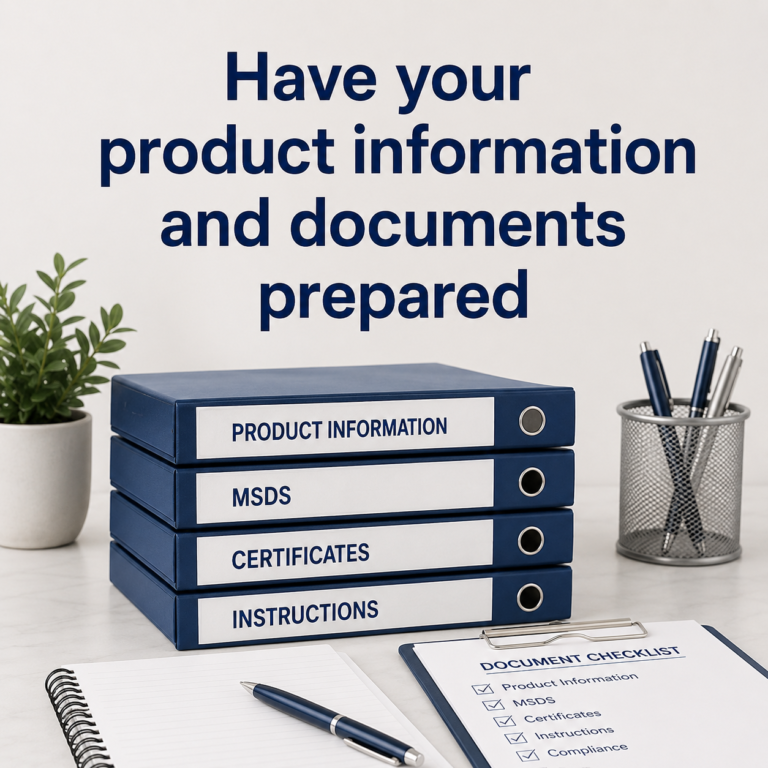 Documentation and support for professional whitening buyers graphic